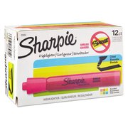 Sharpie Tank Highlighters w/Open-Stock Box, Chisel Tip, Assorted Colors, PK12 25053